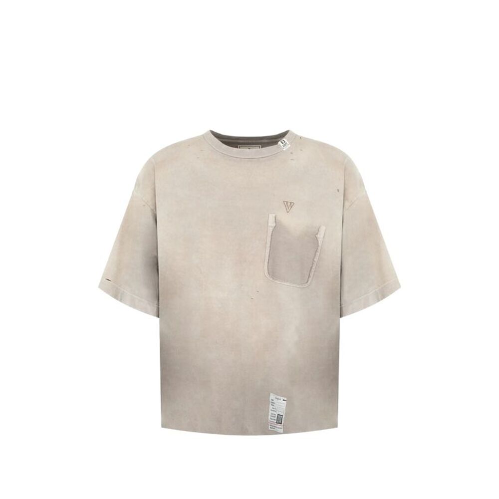 Maison Mihara Yasuhiro Neutrals T-Shirts & Vests - T-Shirts Men
